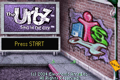The Urbz - Sims in the City Title Screen